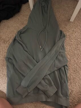 H&M Basics Olive Green Hoodie